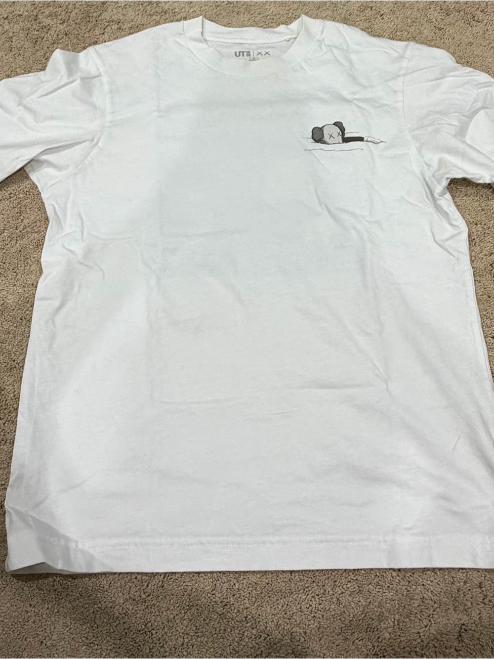 KAWS x Uniqlo UT Tee Shirt, Short Sleeve T-Shirt, Unisex, Size XS